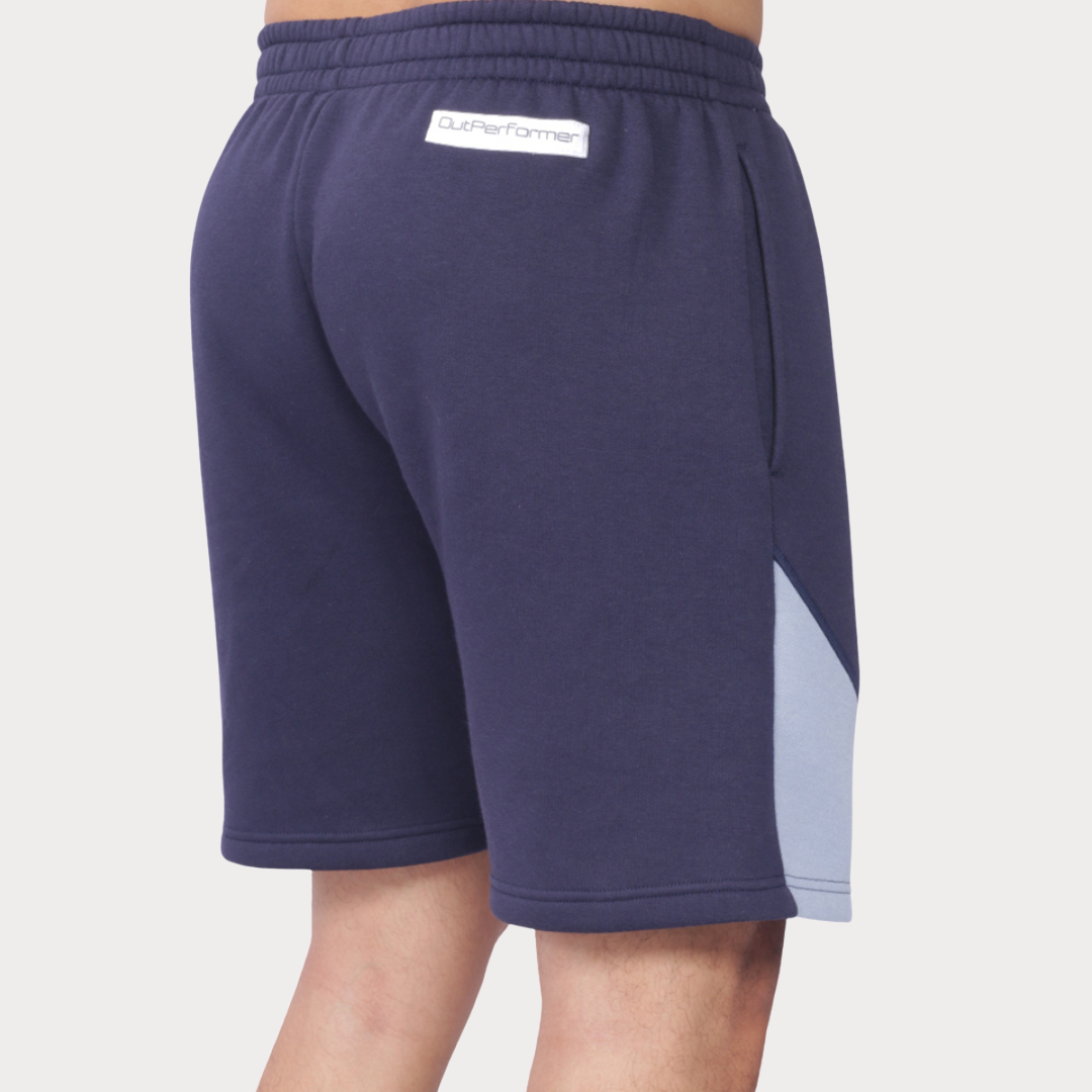 Shorts Activewear / Sportswear - Men's Classic Fleece Shorts - S / Navy - Outperformer