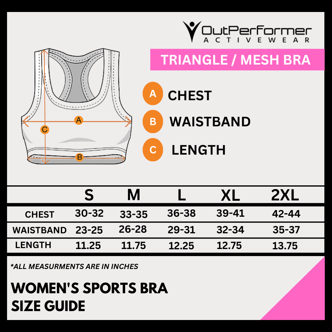 Women's Medium Support Mesh Bra