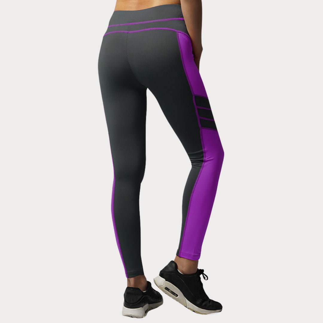 Capri & Leggings Activewear / Sportswear - Women's Classic Leggings w/ Pockets - S / Purple - Outperformer
