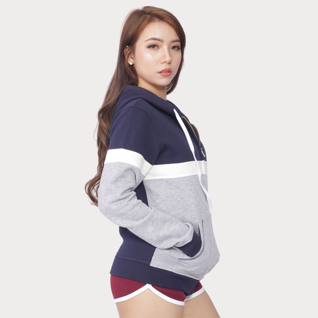 Outperformer  Women's Fleece Zip Up Hoodie Jacket / Navy /Outperformer /Activewear / Small