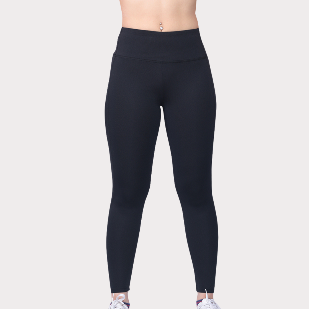 Capri & Leggings Activewear / Sportswear - Women's High-Waist Body Shaper Leggings - XS / Ebony - Outperformer