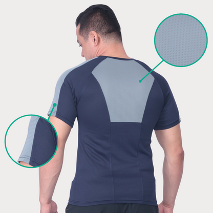 Short Sleeve Activewear / Sportswear - Men's Raglan Blocked T-Shirt - Outperformer
