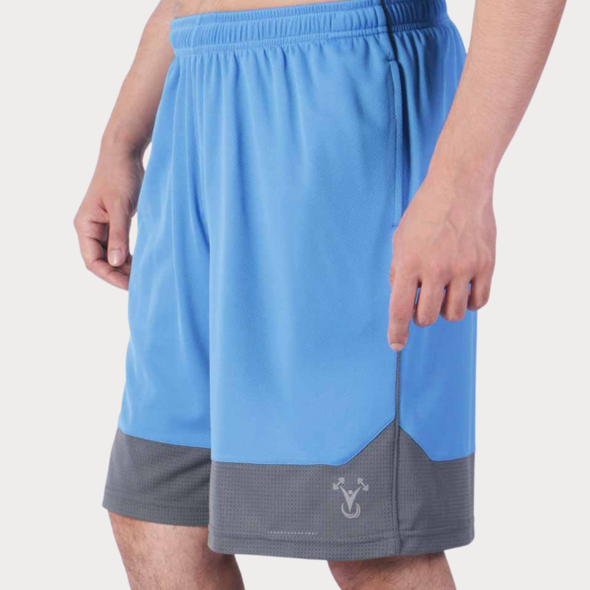 Shorts Activewear / Sportswear - Men's Classic Textured Loose Fit Shorts - S / Sports Blue - Outperformer