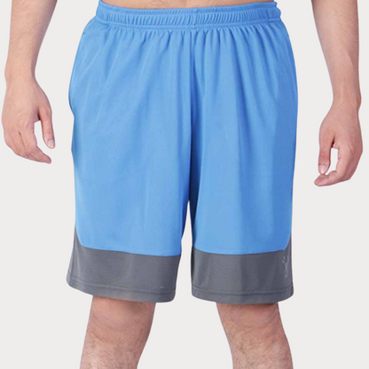 Shorts Activewear / Sportswear - Men's Classic Textured Loose Fit Shorts - S / Sports Blue - Outperformer