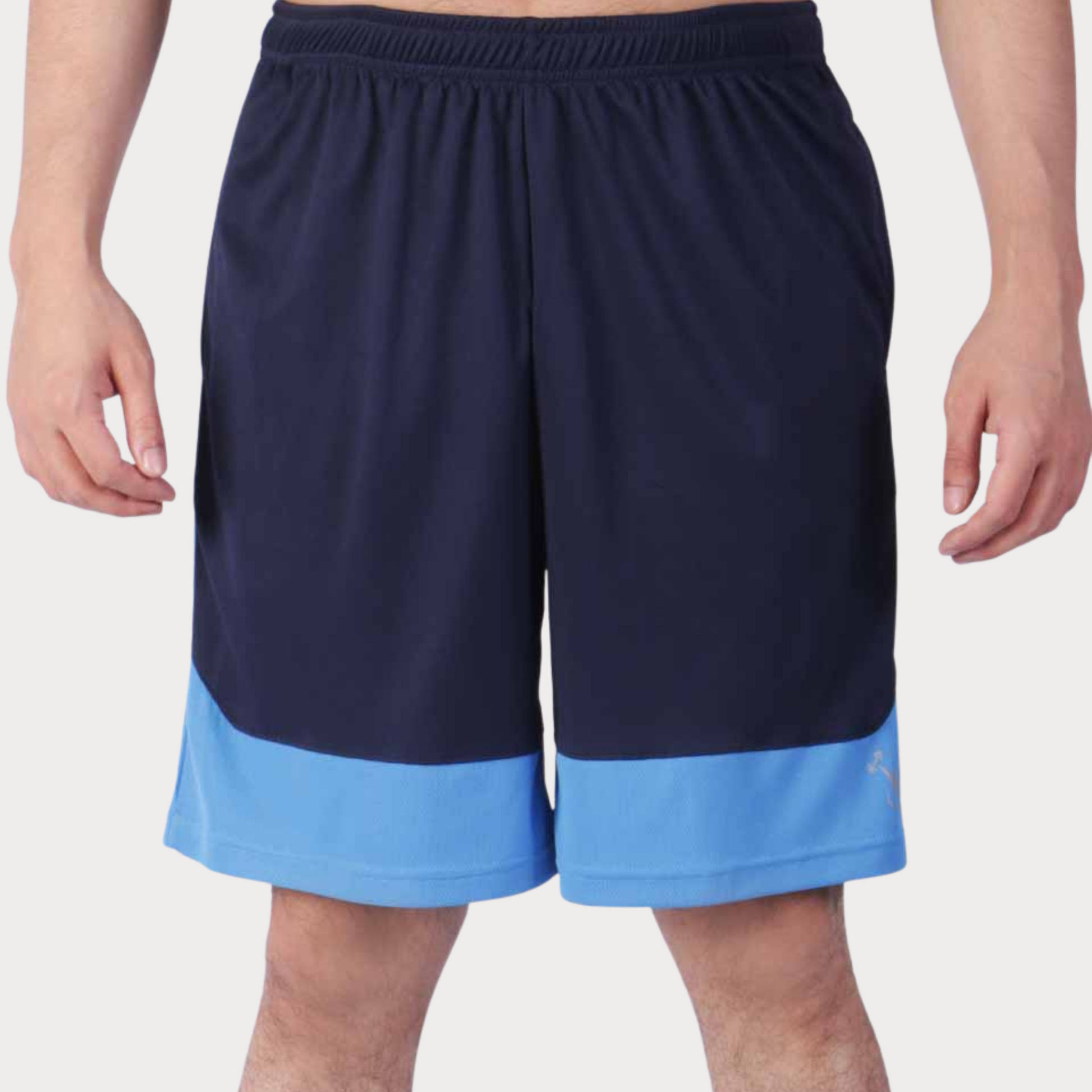 Shorts Activewear / Sportswear - Men's Classic Textured Loose Fit Shorts - S / Xavier Navy - Outperformer