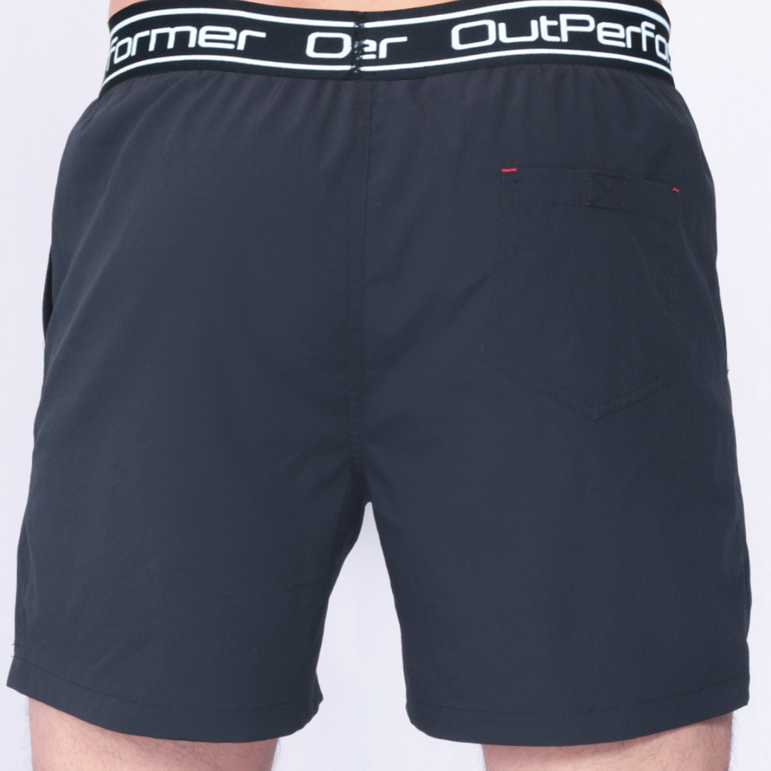 Shorts Activewear / Sportswear - Men's Training Wordmark Shorts - S / Black - Outperformer