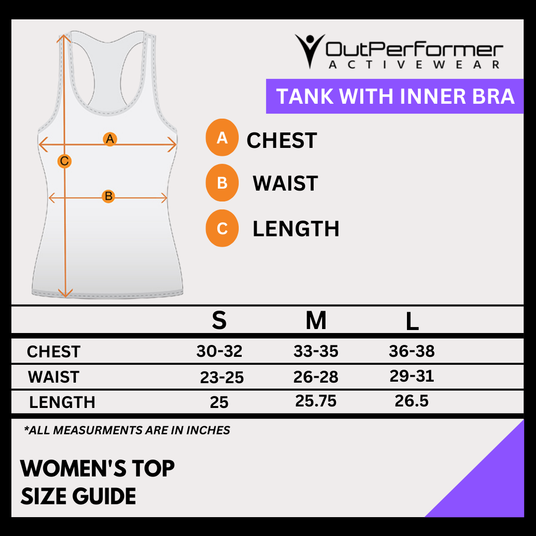 Activewear tank tops with 2025 bra