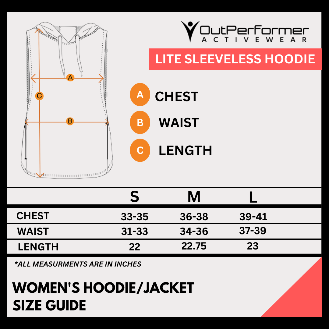 Women's Lite Sleeveless Hoodie