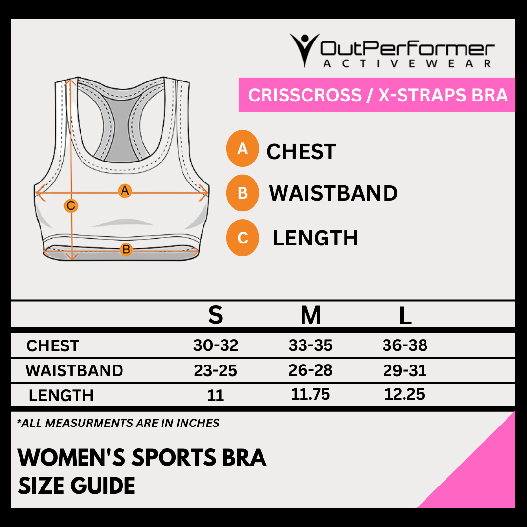 Women's Light Support X-Straps Bra