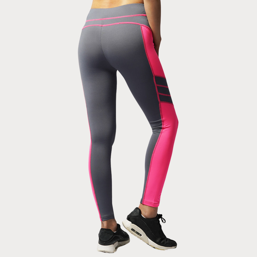 Capri & Leggings Activewear / Sportswear - Women's Classic Leggings w/ Pockets - S / Pink Extreme - Outperformer