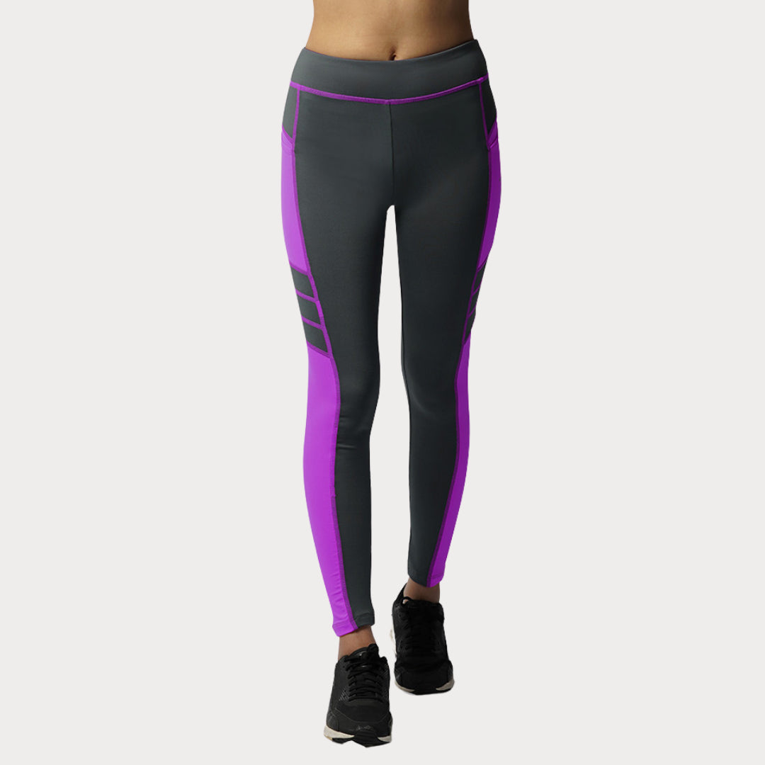 Capri & Leggings Activewear / Sportswear - Women's Classic Leggings w/ Pockets - S / Purple - Outperformer