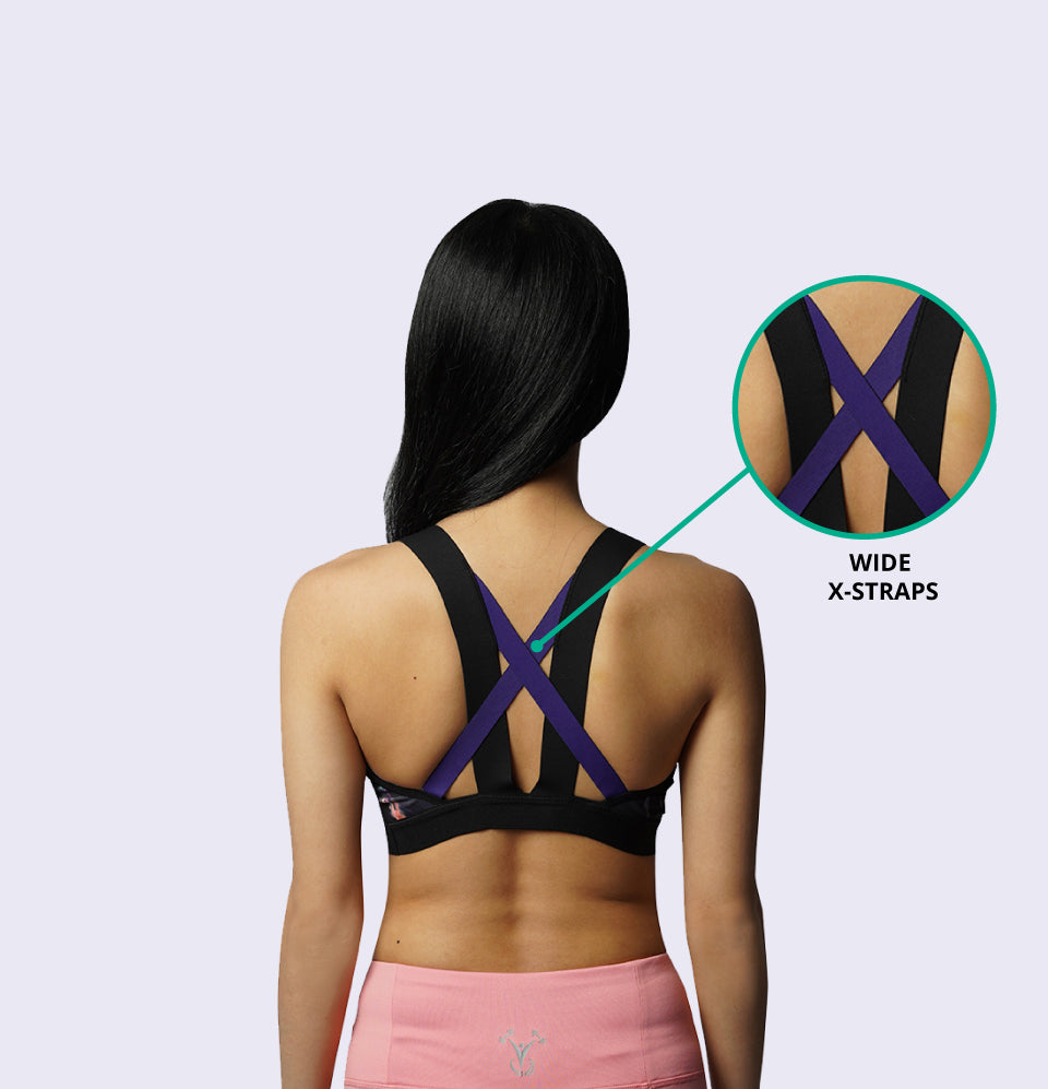 Women's Light Support X-Straps Bra